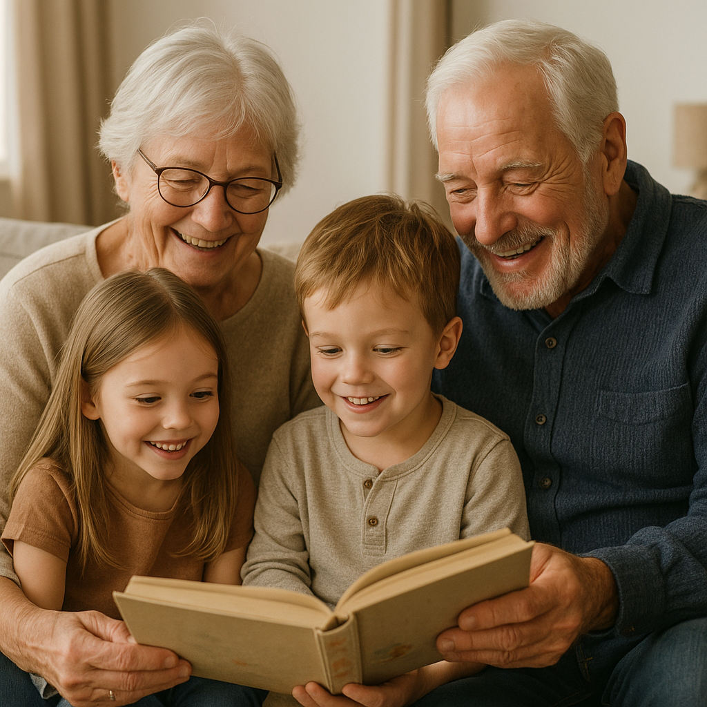 Wie verbringt man die beste Zeit mit seinen Enkeln?