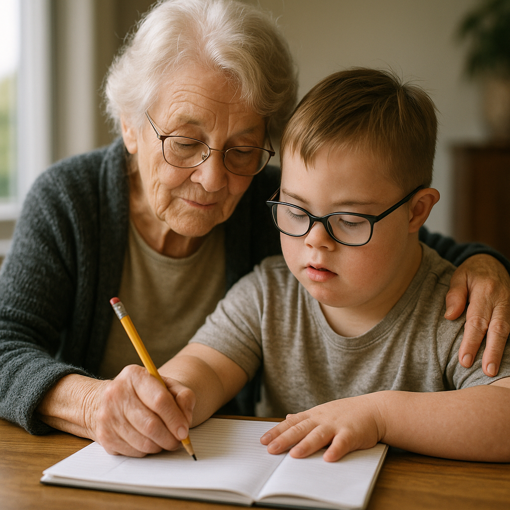 Wie geht man mit Enkeln um, die besondere Bedürfnisse haben?