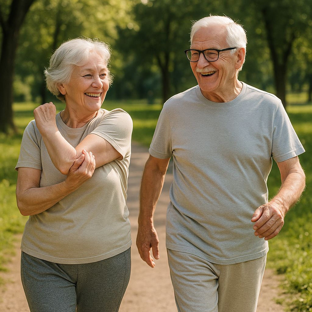 Wie bleibt man als Großeltern gesund und fit?