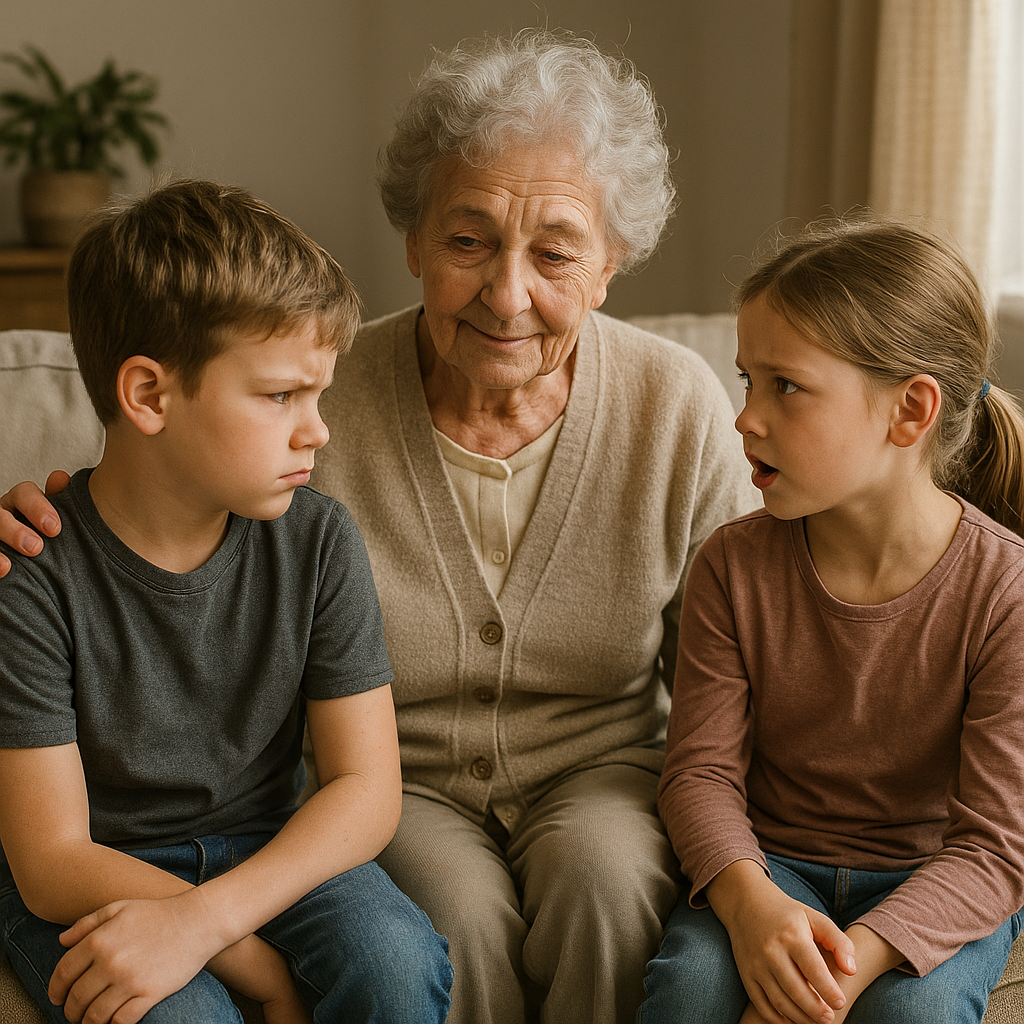 Wie geht man mit Konflikten zwischen Enkeln um?