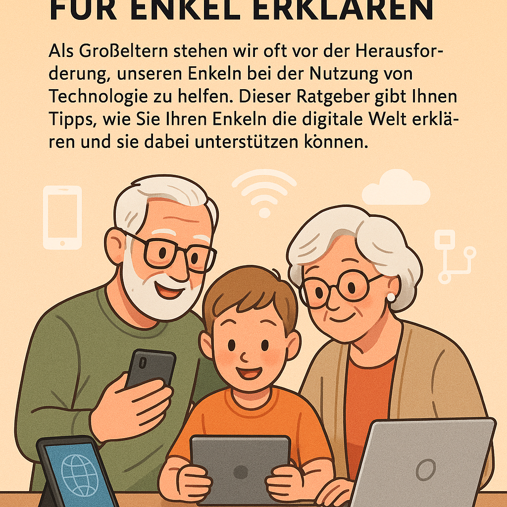 Technologie und digitale Welt für Enkel erklären